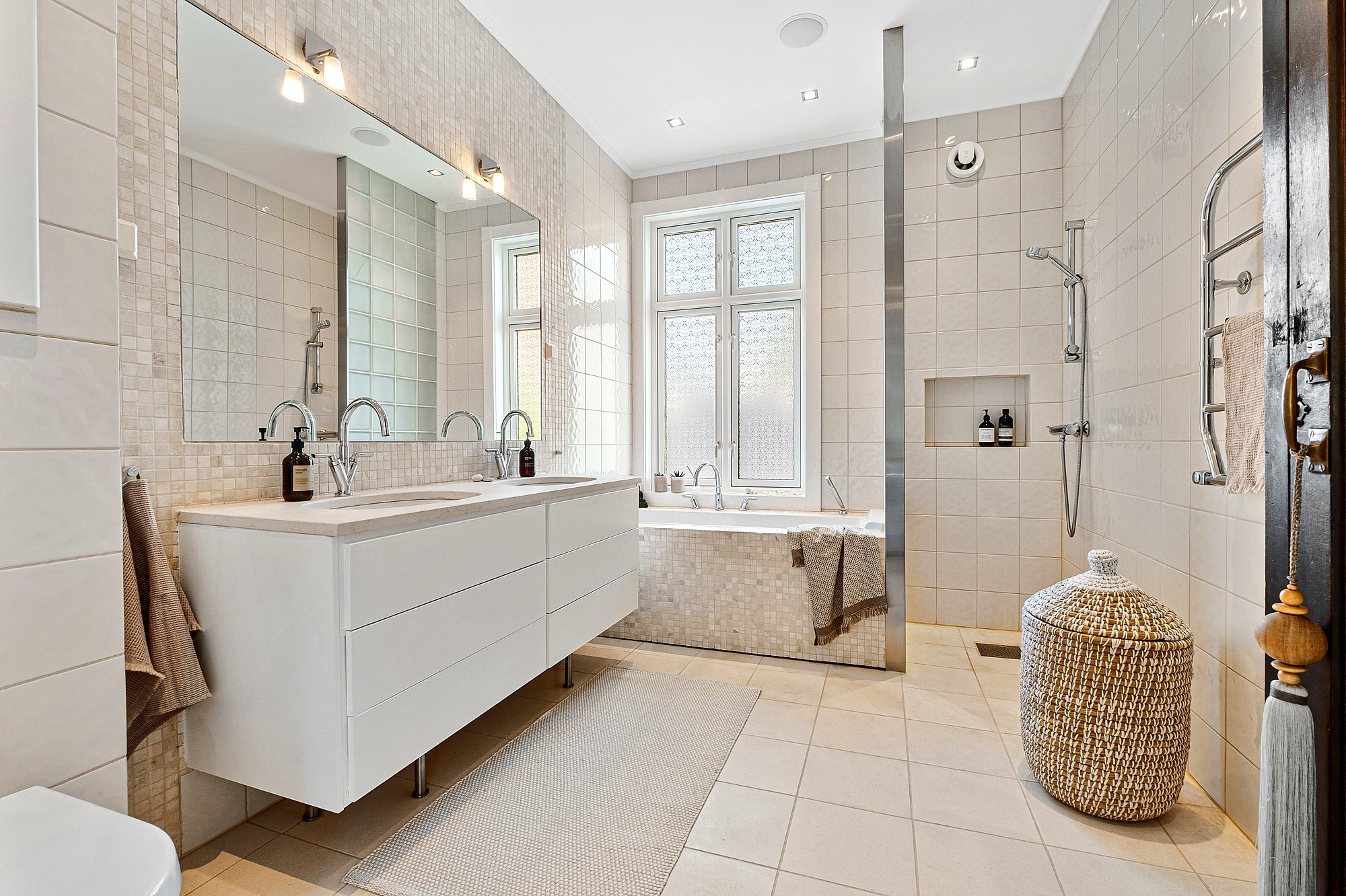 Marble bathroom